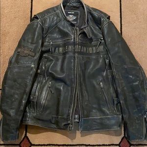 Men’s Leather Harley Davidson Jacket